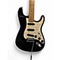 Used Fender Standard Stratocaster Black Solid Body Electric Guitar thumbnail