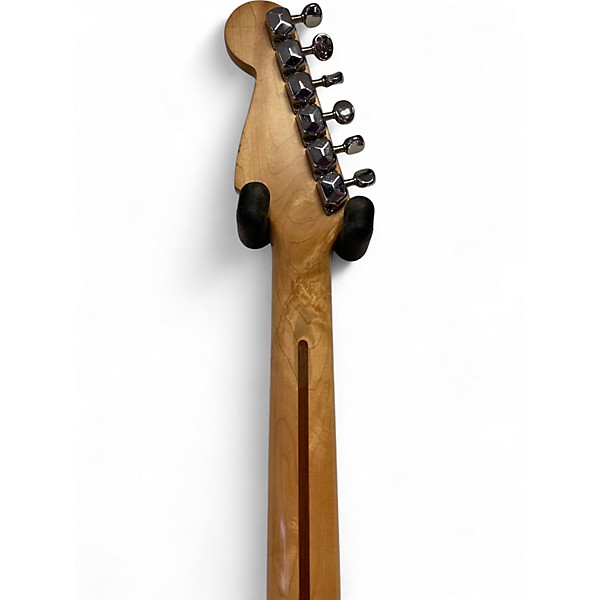 Used Fender Standard Stratocaster Black Solid Body Electric Guitar