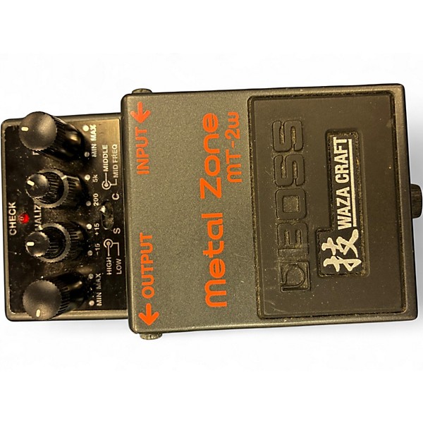 Used BOSS MT2W Metal Zone Waza Craft Effect Pedal