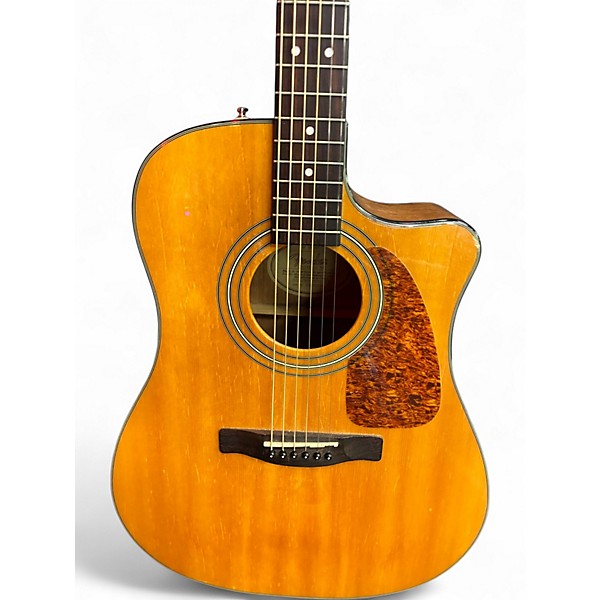 Used Fender CD140SCE Natural Acoustic Electric Guitar