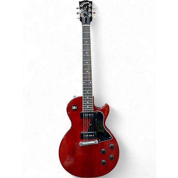Used Gibson Les Paul Special Crimson Red Trans Solid Body Electric Guitar