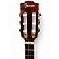 Used Fender CN-140SCE Natural Classical Acoustic Electric Guitar