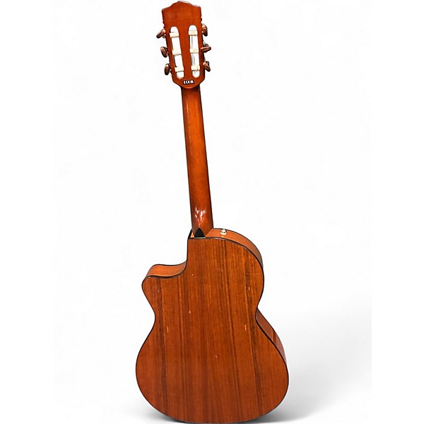 Used Fender CN-140SCE Natural Classical Acoustic Electric Guitar