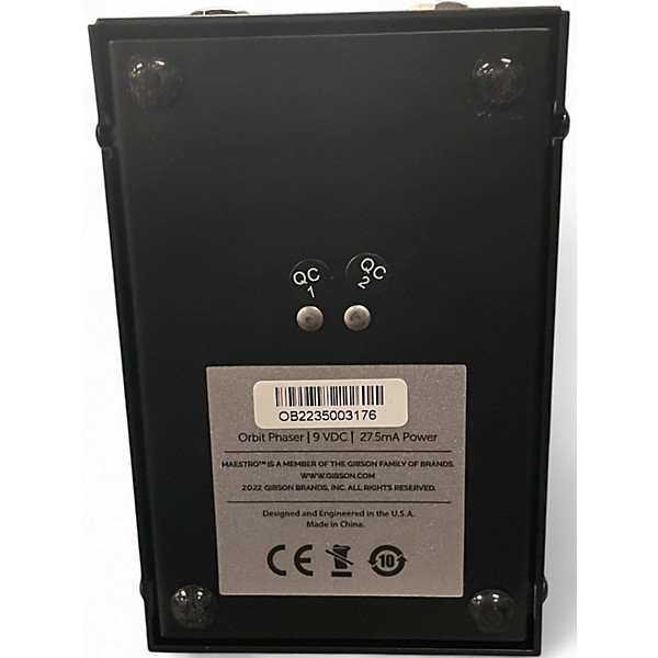 Used Maestro ORBIT PHASER Effect Pedal