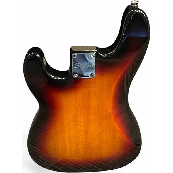 Used Squier Precision Bass 2 Color Sunburst Electric Bass Guitar