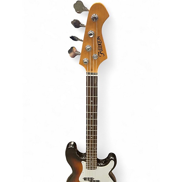 Used Fullerton PBASS Sunburst Electric Bass Guitar