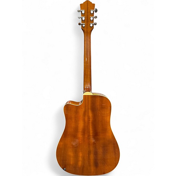 Used Guild D140CE Natural Acoustic Electric Guitar