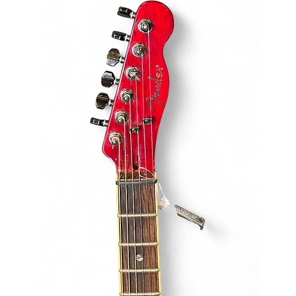 Used Fender Special Edition Custom Telecaster FMT HH Crimson Red Trans Solid Body Electric Guitar