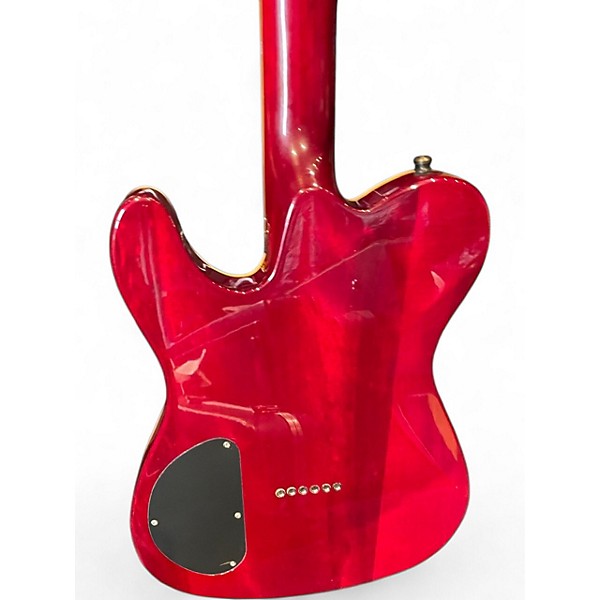 Used Fender Special Edition Custom Telecaster FMT HH Crimson Red Trans Solid Body Electric Guitar