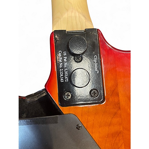 Used Stewart Stow Away Sunburst Electric Guitar