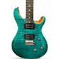 Used PRS SE Custom 24 Turquoise Solid Body Electric Guitar