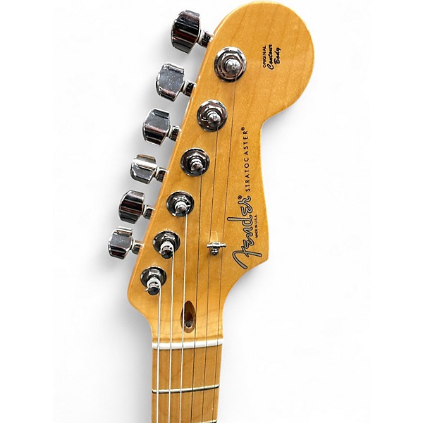 Used Fender FSR American Standard Stratocaster Mystic Aztec Gold Solid Body Electric Guitar