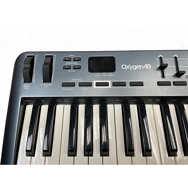Used M-Audio Oxygen 49 Key MIDI Controller