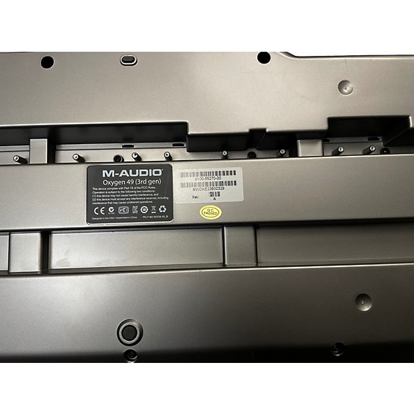 Used M-Audio Oxygen 49 Key MIDI Controller