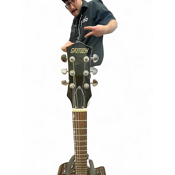 Used Gretsch Guitars G2210 Streamliner Junior Jet Club BROWN WOOD Solid Body Electric Guitar