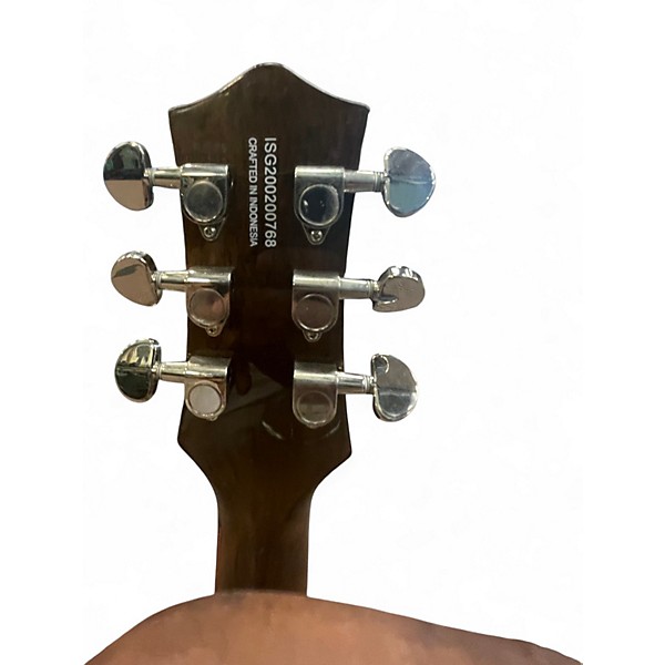 Used Gretsch Guitars G2210 Streamliner Junior Jet Club BROWN WOOD Solid Body Electric Guitar