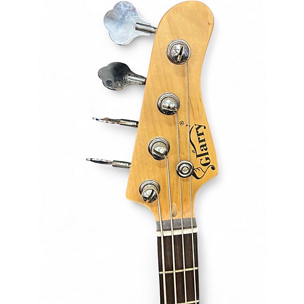 Used Glarry P BASS Natural Electric Bass Guitar