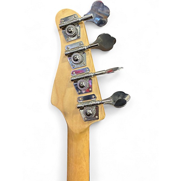 Used Glarry P BASS Natural Electric Bass Guitar