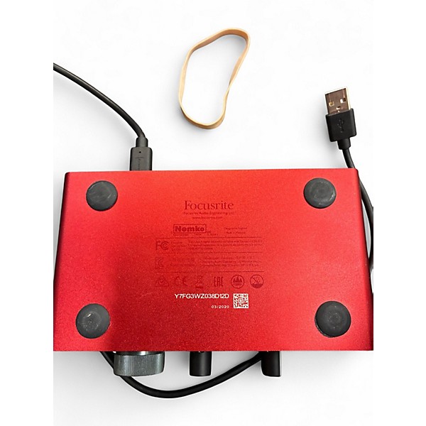 Used Focusrite Scarlett Solo Gen 3 Audio Interface