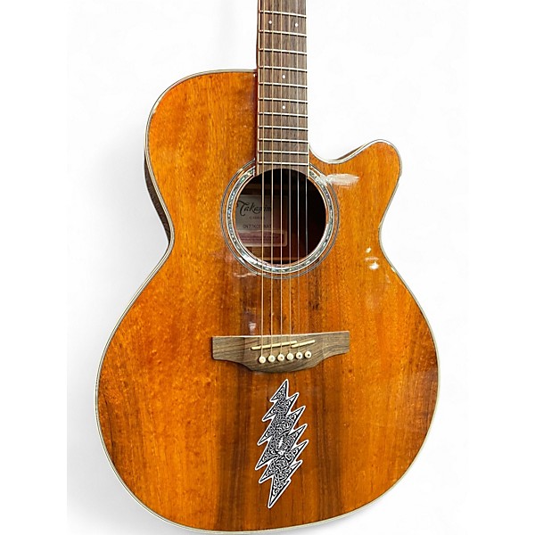 Used Takamine GN77KCE Natural Acoustic Electric Guitar