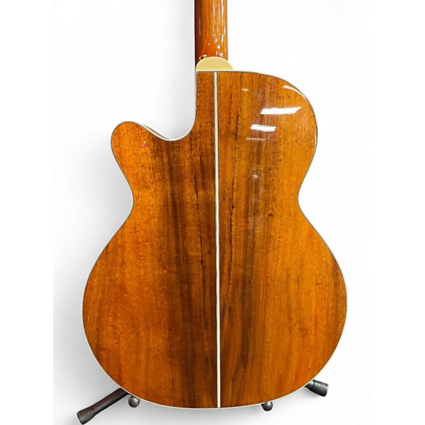 Used Takamine GN77KCE Natural Acoustic Electric Guitar