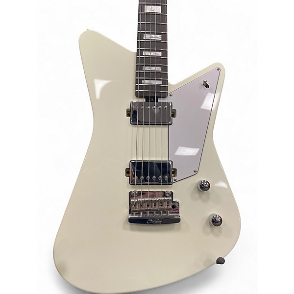 Used Sterling by Music Man Mariposa Imperial White Solid Body Electric Guitar