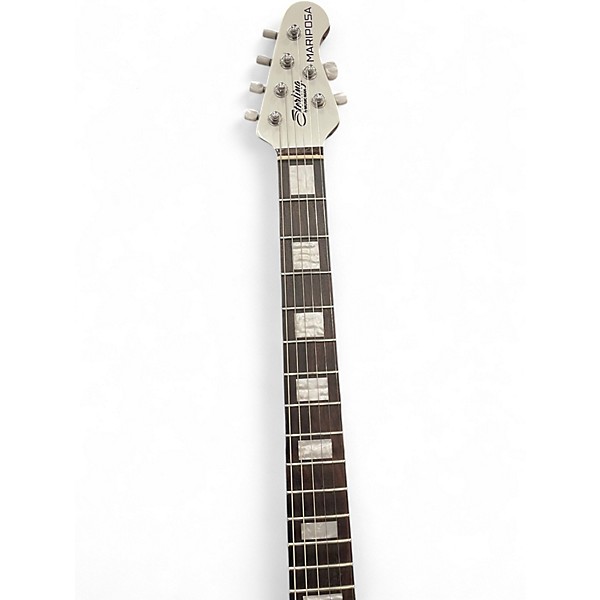 Used Sterling by Music Man Mariposa Imperial White Solid Body Electric Guitar