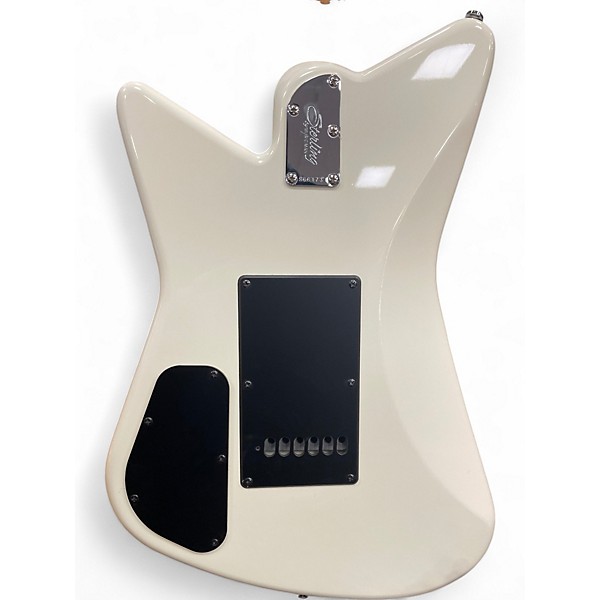 Used Sterling by Music Man Mariposa Imperial White Solid Body Electric Guitar