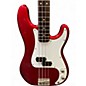 Vintage 1987 Fender Jazz Bass Made in Japan Candy Apple Red Metallic Electric Bass Guitar thumbnail