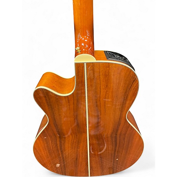 Used Takamine GN77KCE Natural Acoustic Guitar