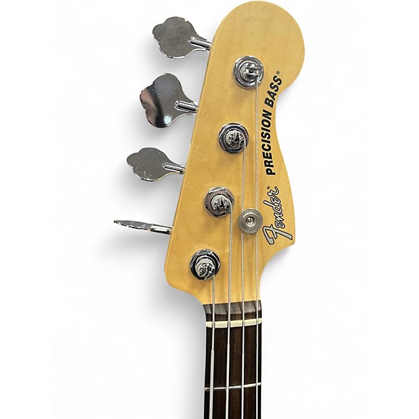 Used Fender American Performer Precision Bass 3 Color Sunburst Electric Bass Guitar