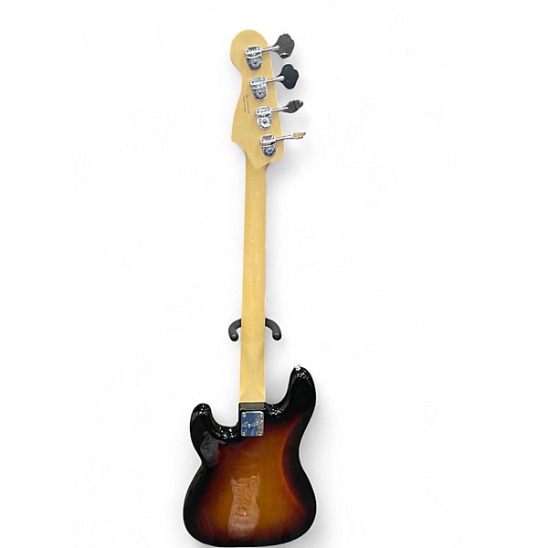 Used Fender American Performer Precision Bass 3 Color Sunburst Electric Bass Guitar