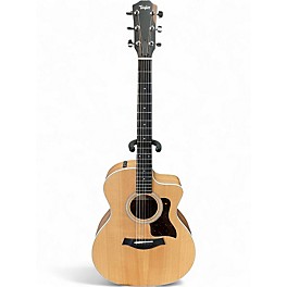 Used Taylor 214CE Natural Acoustic Electric Guitar