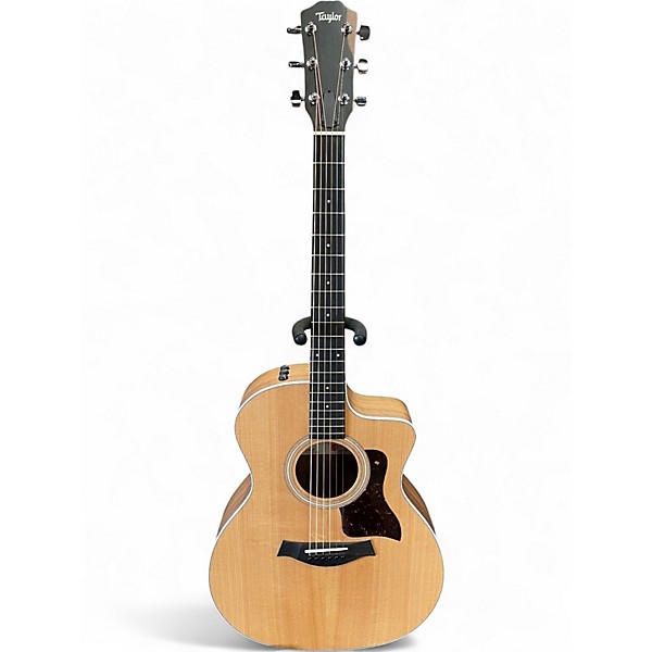 Used Taylor 214CE Natural Acoustic Electric Guitar