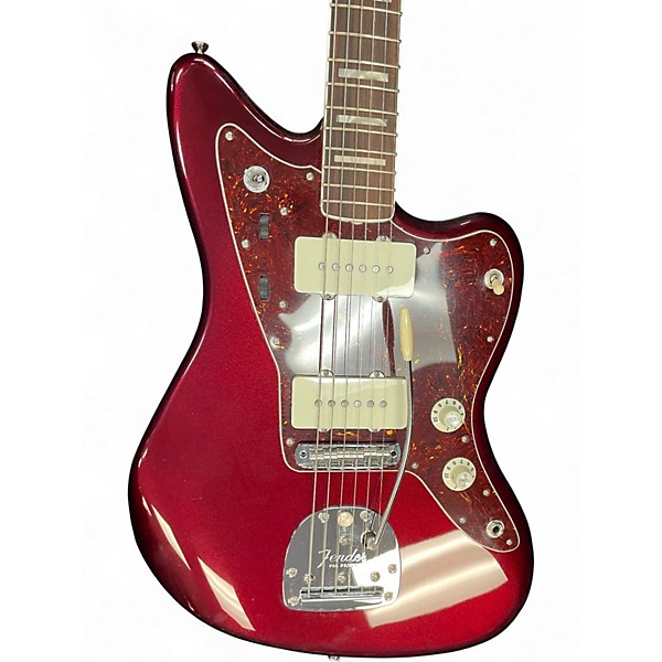 Used Fender Troy Van Leeuwen Jazzmaster Oxblood Solid Body Electric Guitar