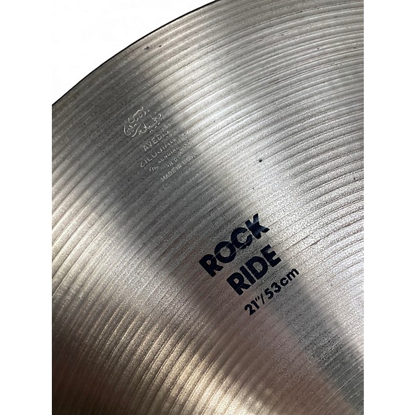 Used Zildjian 21in Rock Ride Cymbal