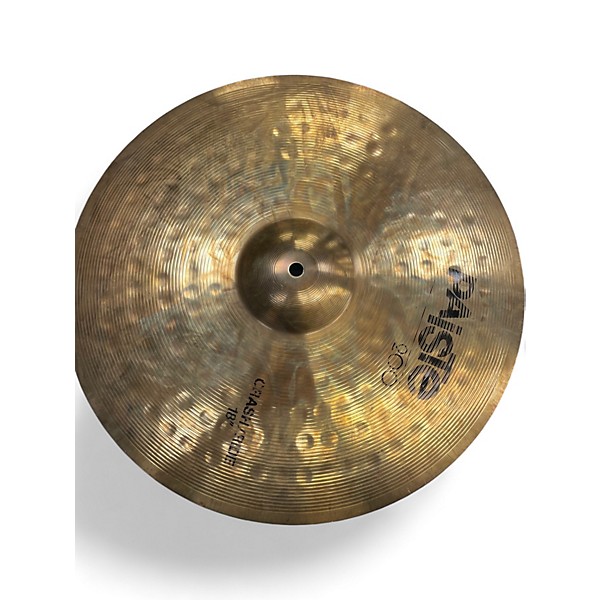 Used Paiste 18in 200 Crash/Ride Cymbal