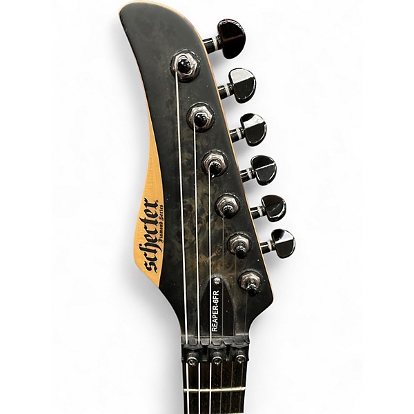 Used Schecter Guitar Research REAPER BUCKEYE NATURAL Solid Body Electric Guitar