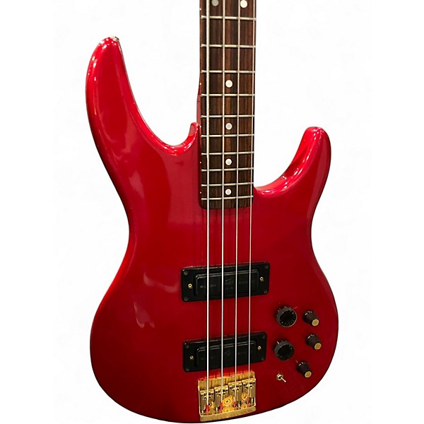 Vintage 1984 Peavey dyna bass Candy Apple Red Electric Bass Guitar