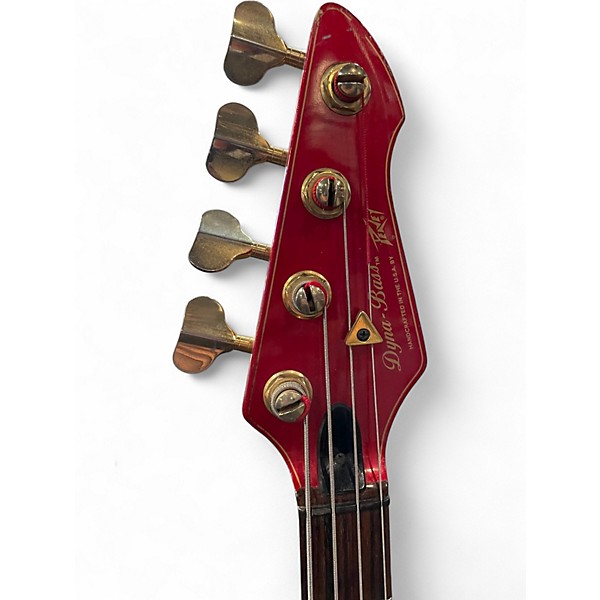 Vintage 1984 Peavey dyna bass Candy Apple Red Electric Bass Guitar