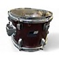 Used Ludwig 5 Piece Backbeat Red sparkle Drum Kit