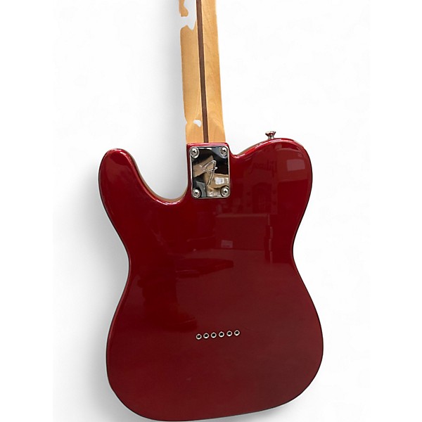 Used Fender Standard Telecaster Candy Apple Red Metallic Solid Body Electric Guitar