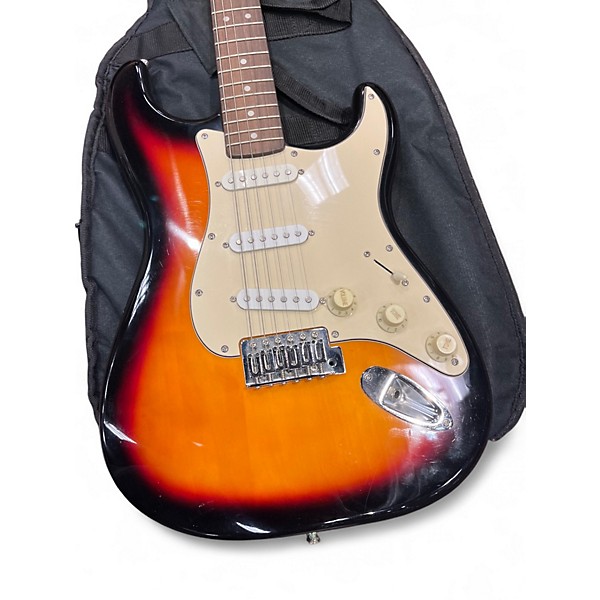 Used Fender Starcaster 3 Color Sunburst Solid Body Electric Guitar