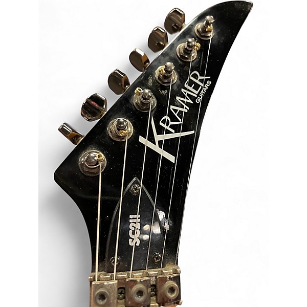 Used Kramer SC211 Royal Olive Solid Body Electric Guitar