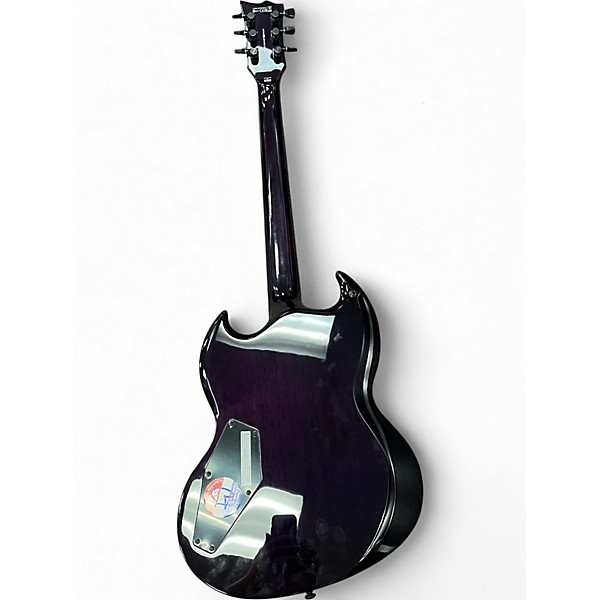 Used ESP LTD VIPER 1000 Trans Purple Solid Body Electric Guitar