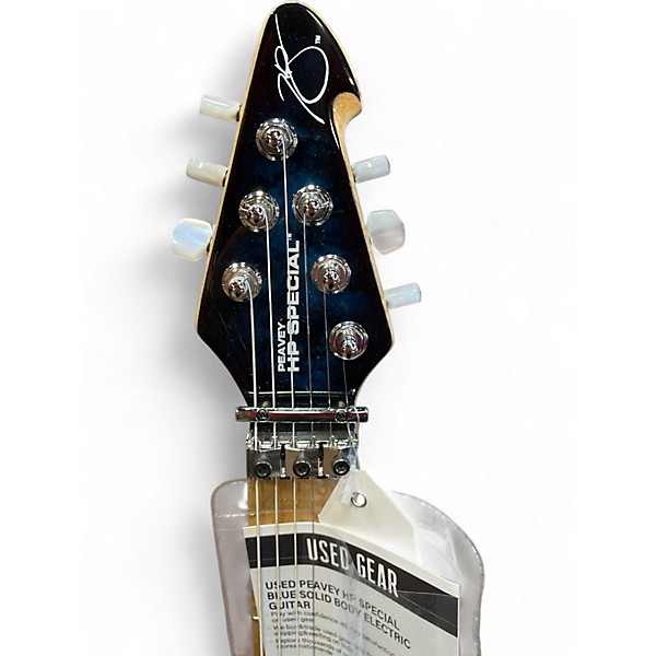 Used Peavey HP SPECIAL Blue Solid Body Electric Guitar