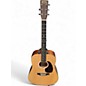 Used Martin D10E Natural Acoustic Guitar thumbnail