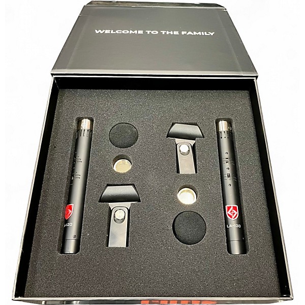 Used Lauten Audio LA-120 Small Diaphragm FET Condenser Microphone Stereo Pair Condenser Microphone