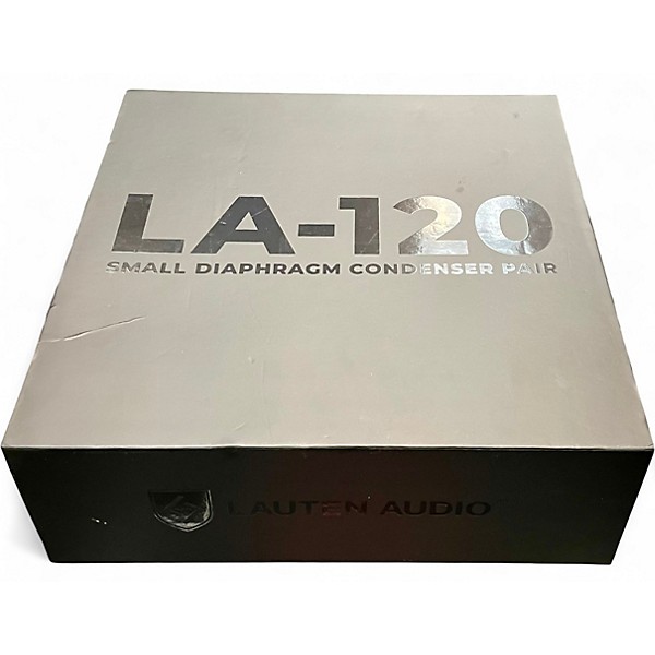 Used Lauten Audio LA-120 Small Diaphragm FET Condenser Microphone Stereo Pair Condenser Microphone