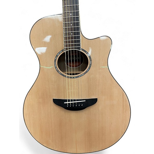 Used Yamaha APX600 Natural Acoustic Electric Guitar
